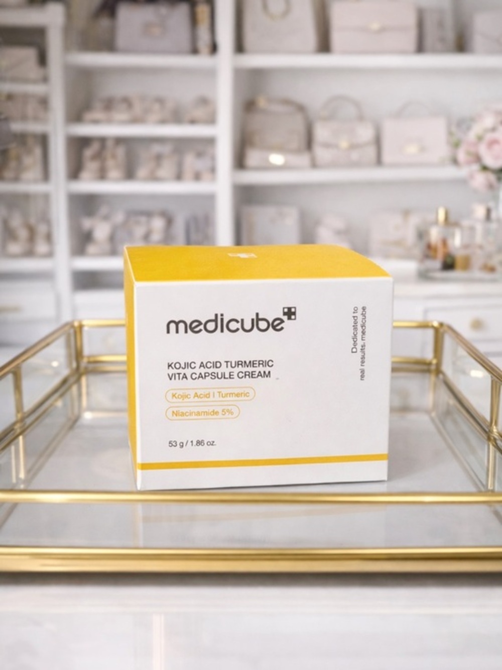 Medicube Kojic Acid Turmeric Vita Capsule Cream 53g 🎀 Brightening w/Niacinamide